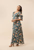 Imagen de Vestido En Chiffon Estampado, Espalda Descubierta   ( Exclusivo Pagina)