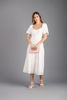 Imagen de Vestido Largo Botones Decorativos, Zipper Espalda   ( Exclusivo Pagina)