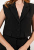 Imagen de Set Pantalon Crop Top Cuello Botones