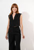 Imagen de Set Pantalon Crop Top Cuello Botones