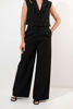 Imagen de Set Pantalon Crop Top Cuello Botones