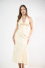 Imagen de Vestido En Satin Halter Espalda Descubierta