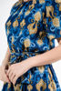 Imagen de Vestido Cuello Redondo Falda Corta Estampado