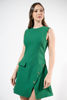 Imagen de Vestido Sin Mangas Botones Decorativos Falda
