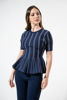 Imagen de Blusa Estilo Peplum De Rayas