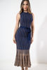Imagen de Vestido Tejido Estilo Lapiz, Tira Cintura