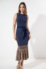 Imagen de Vestido Tejido Estilo Lapiz, Tira Cintura