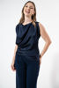 Imagen de Blusa En Satin Cuello Bobo
