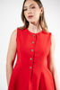 Imagen de Saquito  Estilo Peplum, Botones Dorados