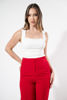 Imagen de Pantalon Basico Pinzas Cintura Talle Alto