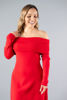 Imagen de Vestido Manga Larga Off Shoulder