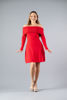 Imagen de Vestido Manga Larga Off Shoulder