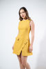 Imagen de Vestido Sin Mangas Botones Decorativos Falda