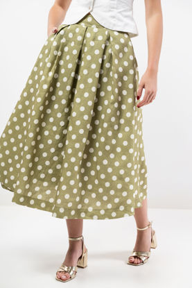 Imagen de Falda Lunares Paletones