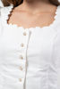 Imagen de Blusa Mangas Balloon Botones Dorados