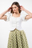 Imagen de Blusa Mangas Balloon Botones Dorados