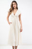 Imagen de Vestido Cuello V Print Mini Lunares