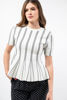 Imagen de Blusa En Rayas Estilo Peplum