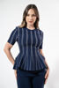 Imagen de Blusa En Rayas Estilo Peplum