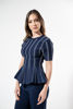 Imagen de Blusa En Rayas Estilo Peplum