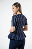 Imagen de Blusa En Rayas Estilo Peplum