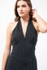 Imagen de Vestido Print Lunares Espalda Descubierta