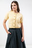 Imagen de Blusa Tejida Rayas Botones Dorados