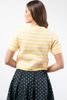 Imagen de Blusa Tejida Rayas Botones Dorados
