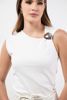 Imagen de Blusa Sin Mangas Detalle Hombro