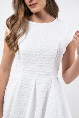Imagen de Vestido Falda Campana, Cuello Redondo