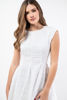 Imagen de Vestido Falda Campana, Cuello Redondo