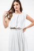 Imagen de Set Falda Y Blusa Con Hombreras