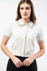 Imagen de Blusa Tejida Cuello Estilo Polo