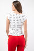 Imagen de Blusa Print Lunares Cuello Redondo