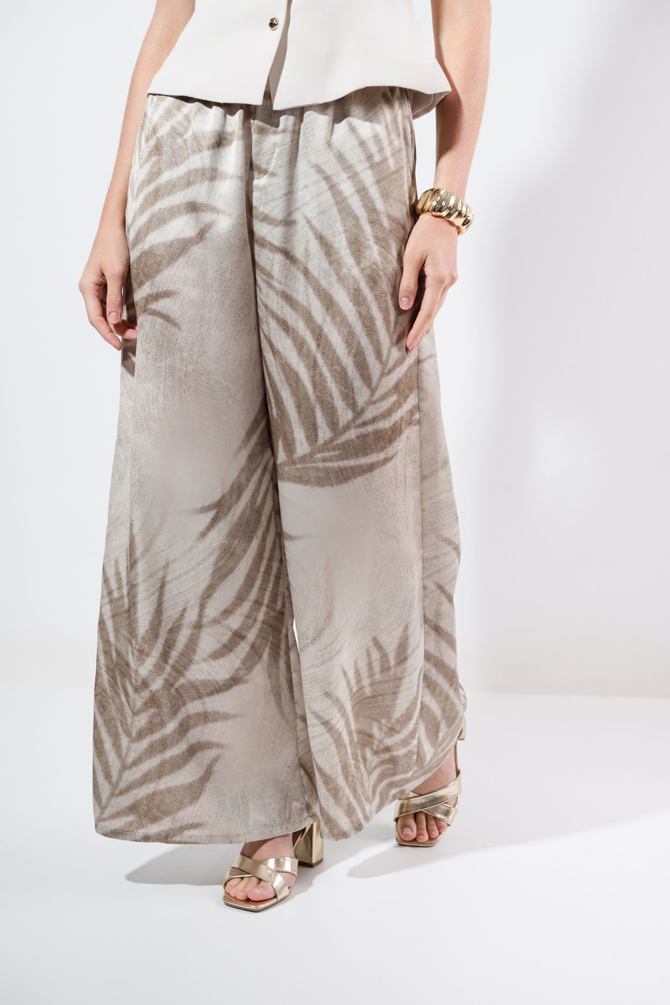 Imagen de PalazzoEn Satin Print Tropical