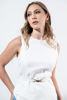 Imagen de Blusa Sin Mangas Asimetrica, Zipper Espalda