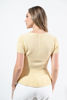 Imagen de Blusa Tejida Estilo Peplum Cuello Redondo