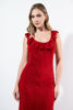 Imagen de Vestido Print Lunares Vuelo Cuello
