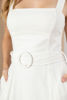 Imagen de Vestido Tirante Ancho Con Cinturon