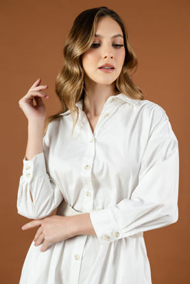 Imagen de Vestido Camisero Manga 3/4   ( Exclusivo Pagina)