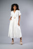 Imagen de Vestido Cuello V Botones Con Cinturon