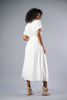 Imagen de Vestido Cuello V Botones Con Cinturon