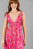 Imagen de Vestido Escote Profundo Print Dorado   ( Exclusivo Pagina)
