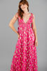 Imagen de Vestido Escote Profundo Print Dorado   ( Exclusivo Pagina)