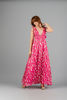 Imagen de Vestido Escote Profundo Print Dorado   ( Exclusivo Pagina)