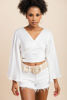 Imagen de Blusa En Satin Mangas Anchas    ( Exclusiva Pagina)