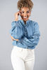 Imagen de Blusa En Denim Cuello Chino Manga Larga   ( Exclusivo Pagina)