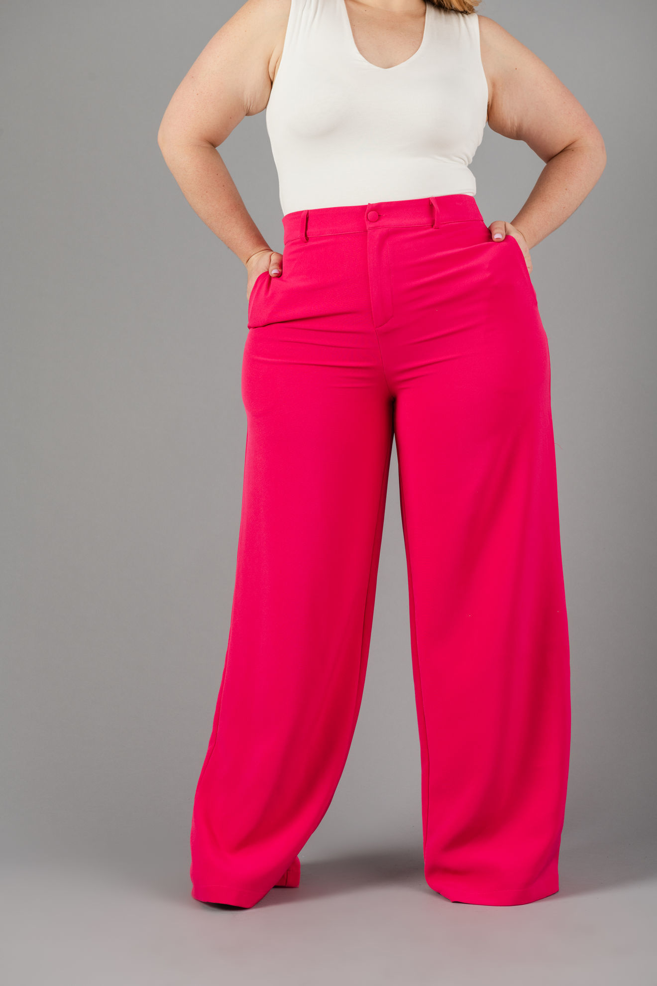 Imagen de Pantalon Talle Alto, Pierna Ancha   ( Exclusivo Pagina)