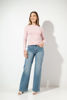 Imagen de High Rise Straight Leg Jeans Con Brillo   ( Exclusivo Pagina)