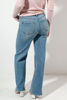 Imagen de High Rise Straight Leg Jeans Con Brillo   ( Exclusivo Pagina)